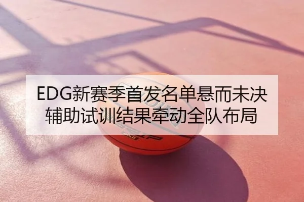 EDG新赛季首发名单悬而未决 辅助试训结果牵动全队布局
